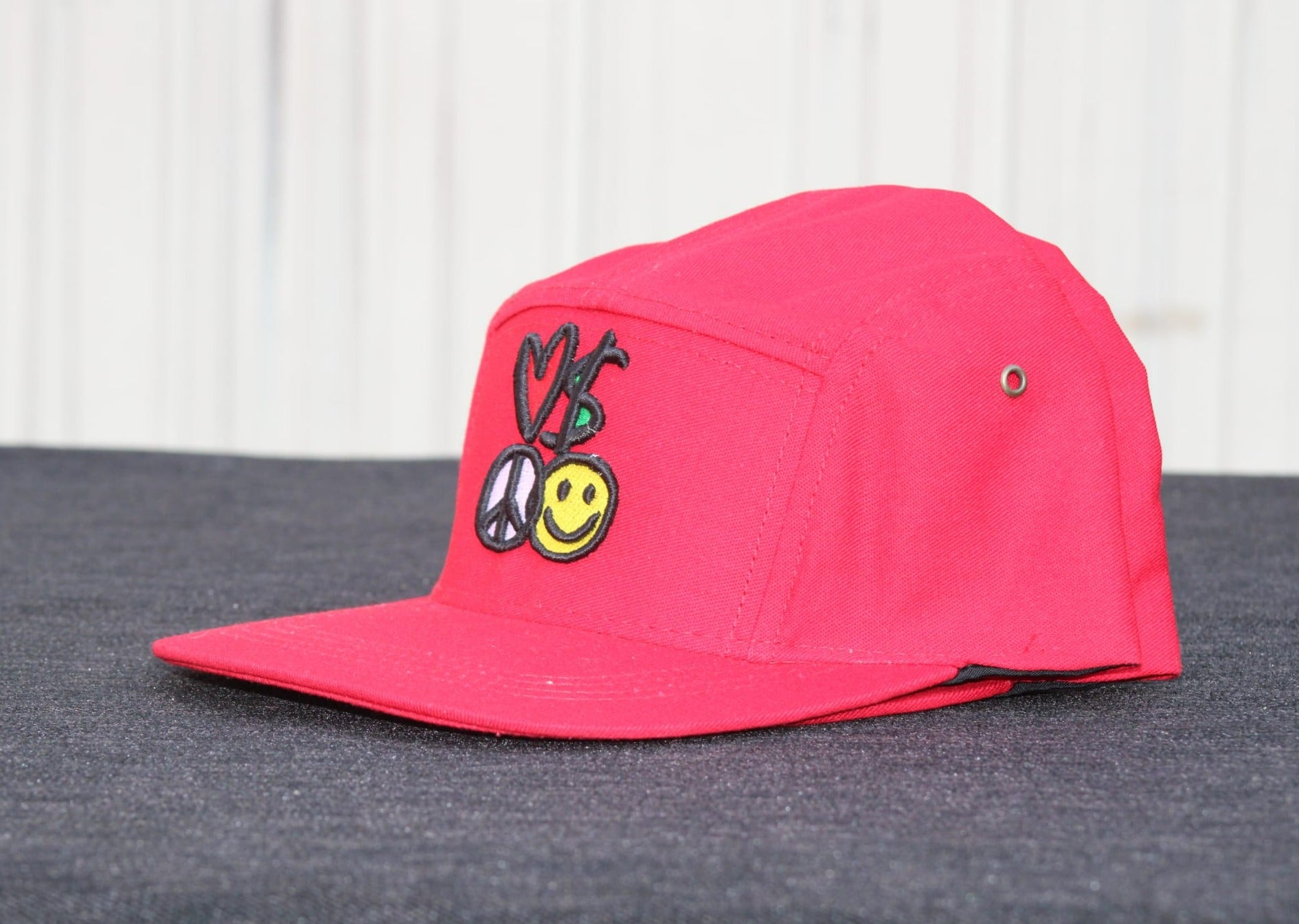 Yú-Nēk Threads Five Panel Strapback Hats With L.M.P.H Signature Logo