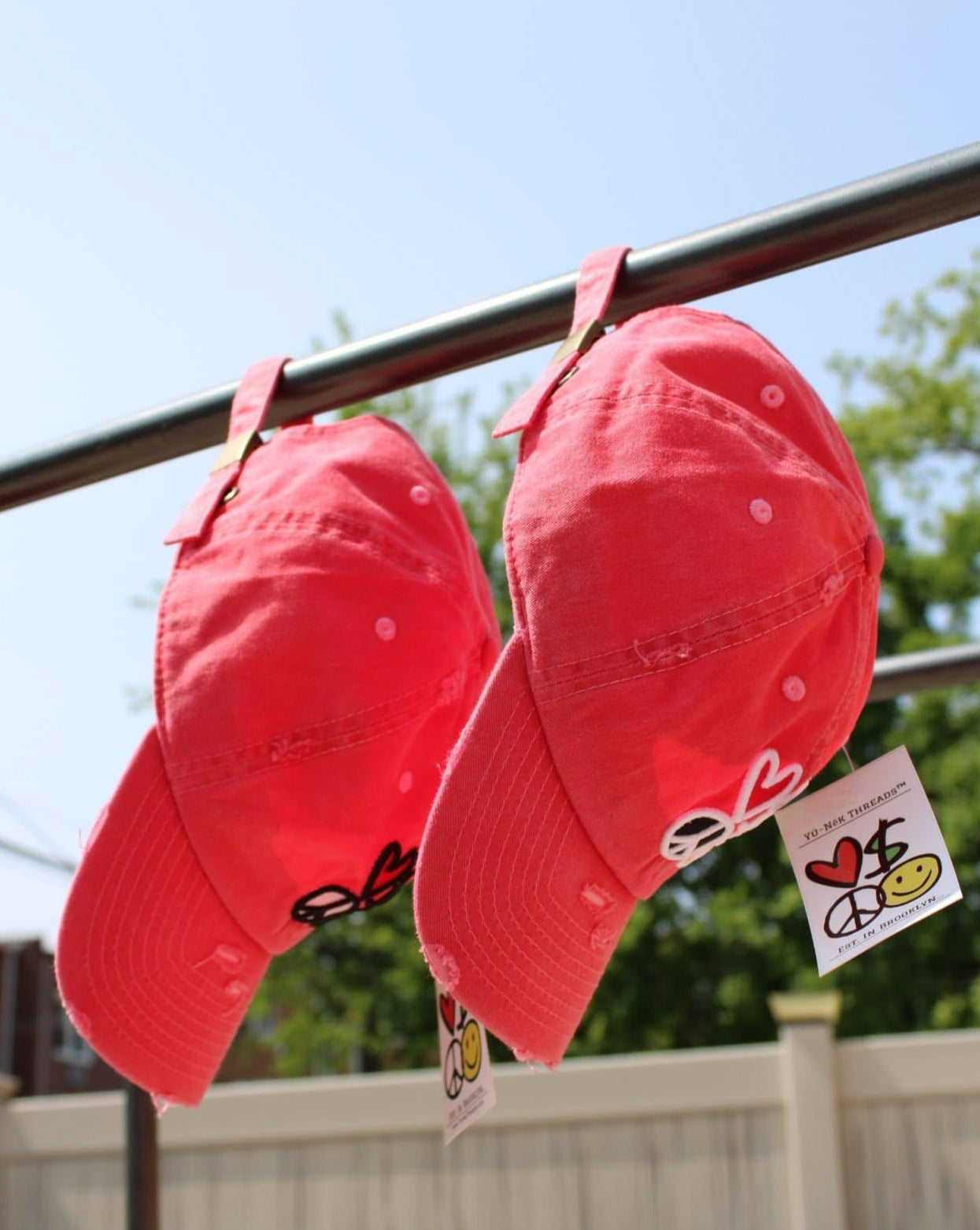 Yú-Nēk Threads Vintage (Distressed) Dad Hats With L.M.P.H Signature Logo