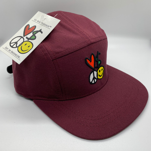 Yú-Nēk Threads Five Panel Strapback Hats With L.M.P.H Signature Logo