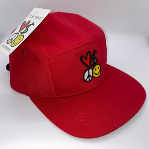 Yú-Nēk Threads Five Panel Strapback Hats With L.M.P.H Signature Logo